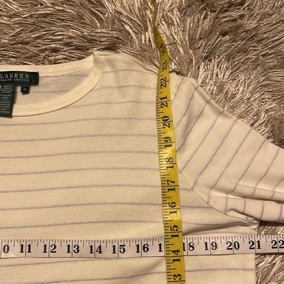 LAUREN Ralph Lauren‎ Stripe Long Sleeve Shirt - Picture 7 of 7